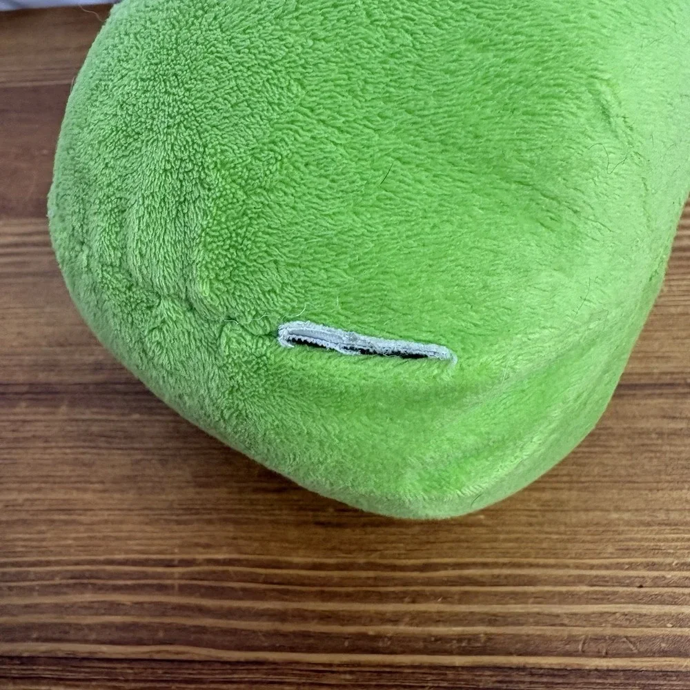 Angry Birds Green Pig Plush Pink Bow Stuffed Animal No Tag Soft Toy No Sound